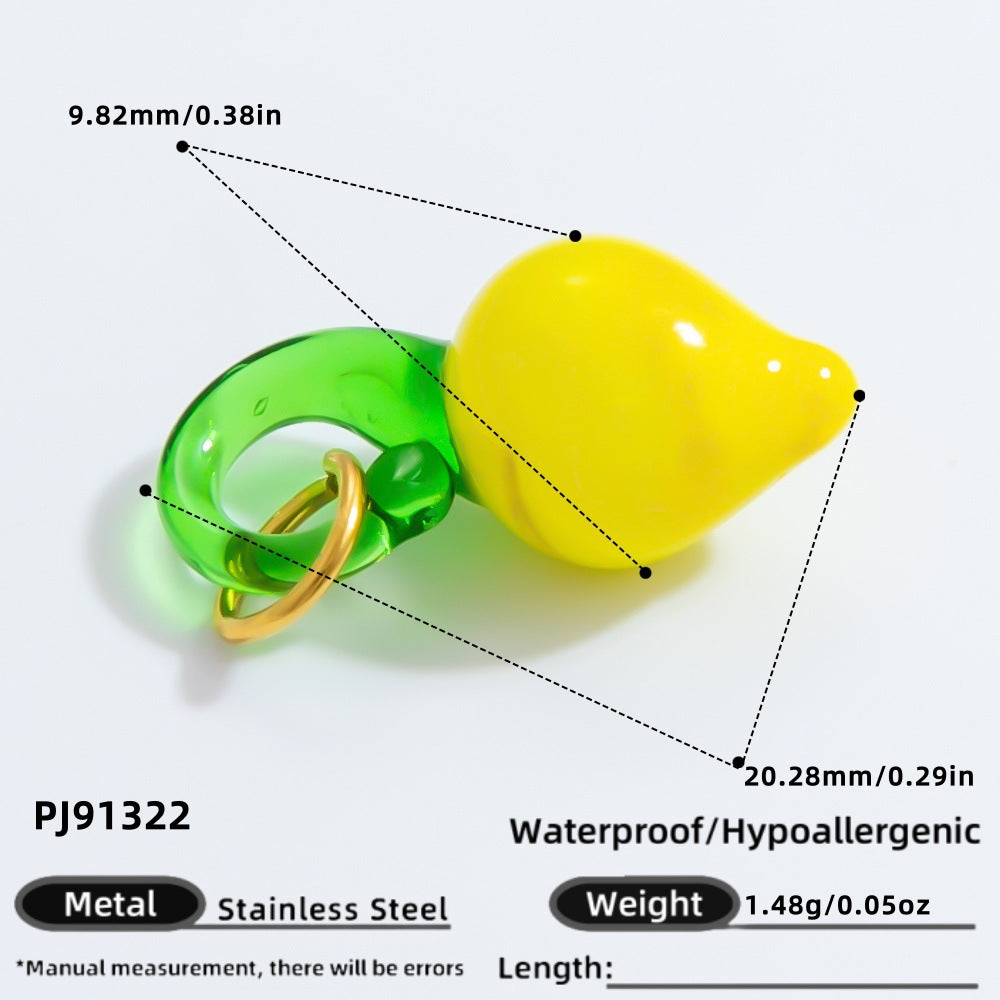 Classy Stylish Stainless Steel Gold-plated Design Jewelry Accessories