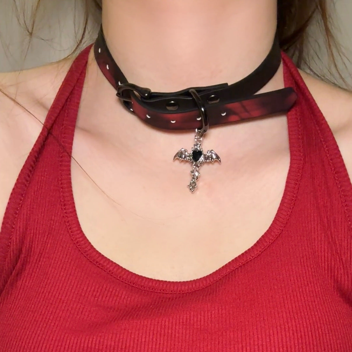 Women's Warm Color Changing Leather Hot Senior Clavicle Collar