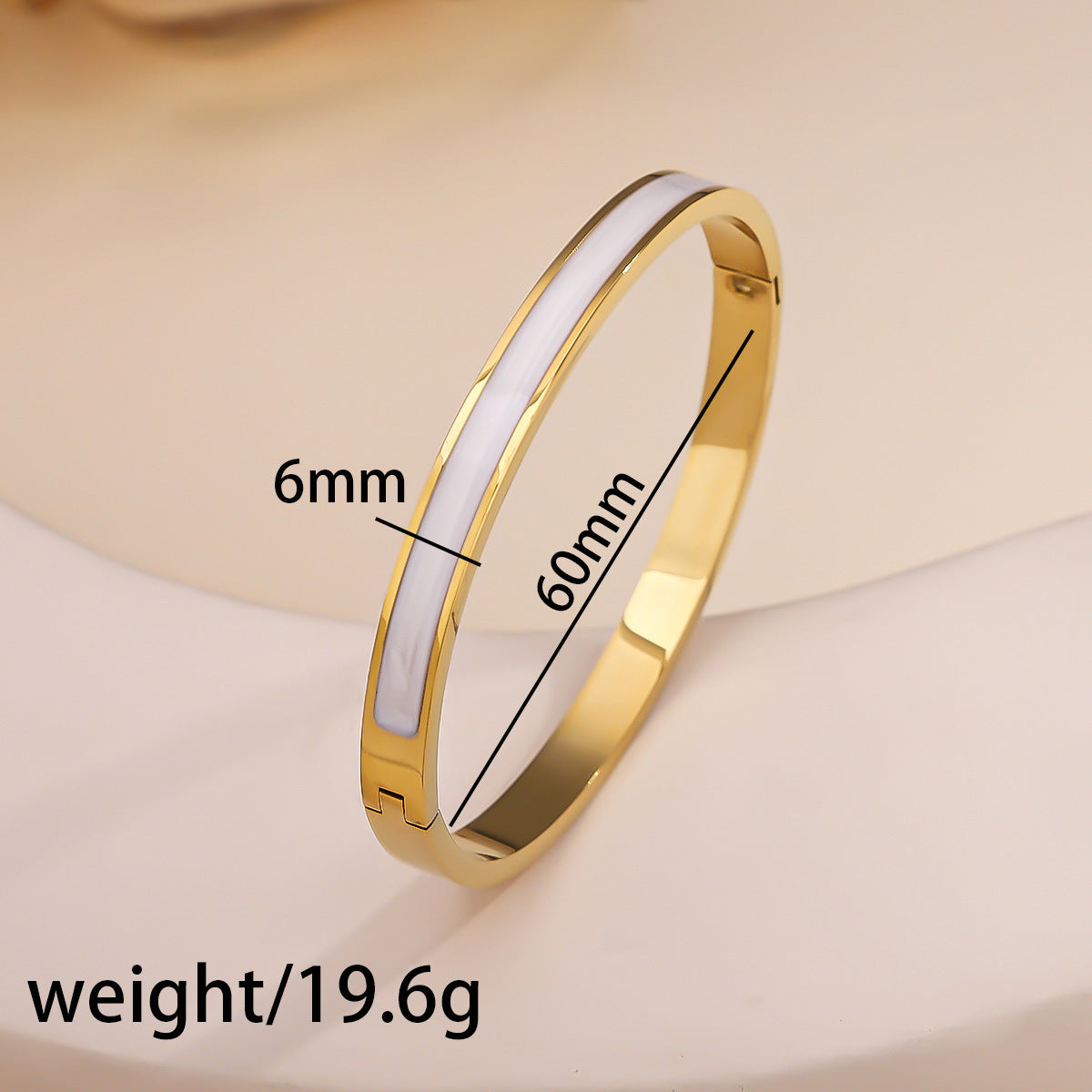 Titanium Steel Stainless Real Gold Furnace Bracelets