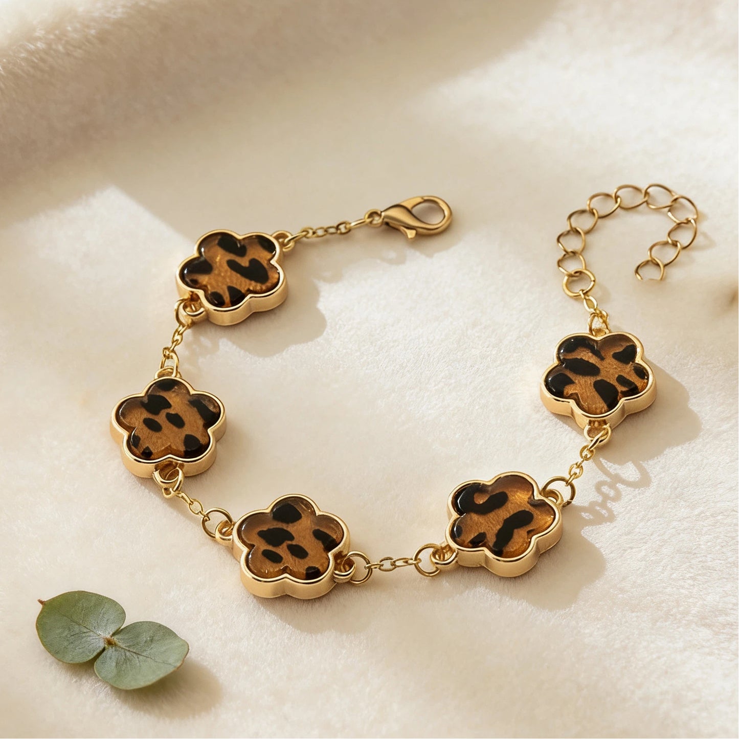 Lucky Flower Parthenocissus Grass Ear Female Jewelry Set