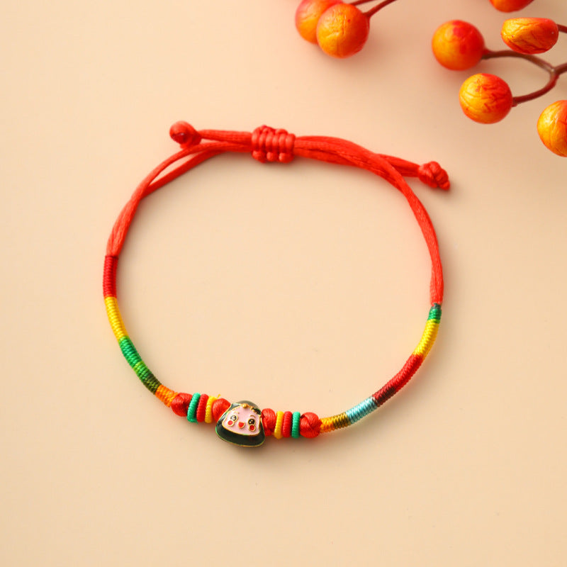 Children's Hundred Dragon Boat Festival Colorful Braided Rope Batches Of Goods Bracelets