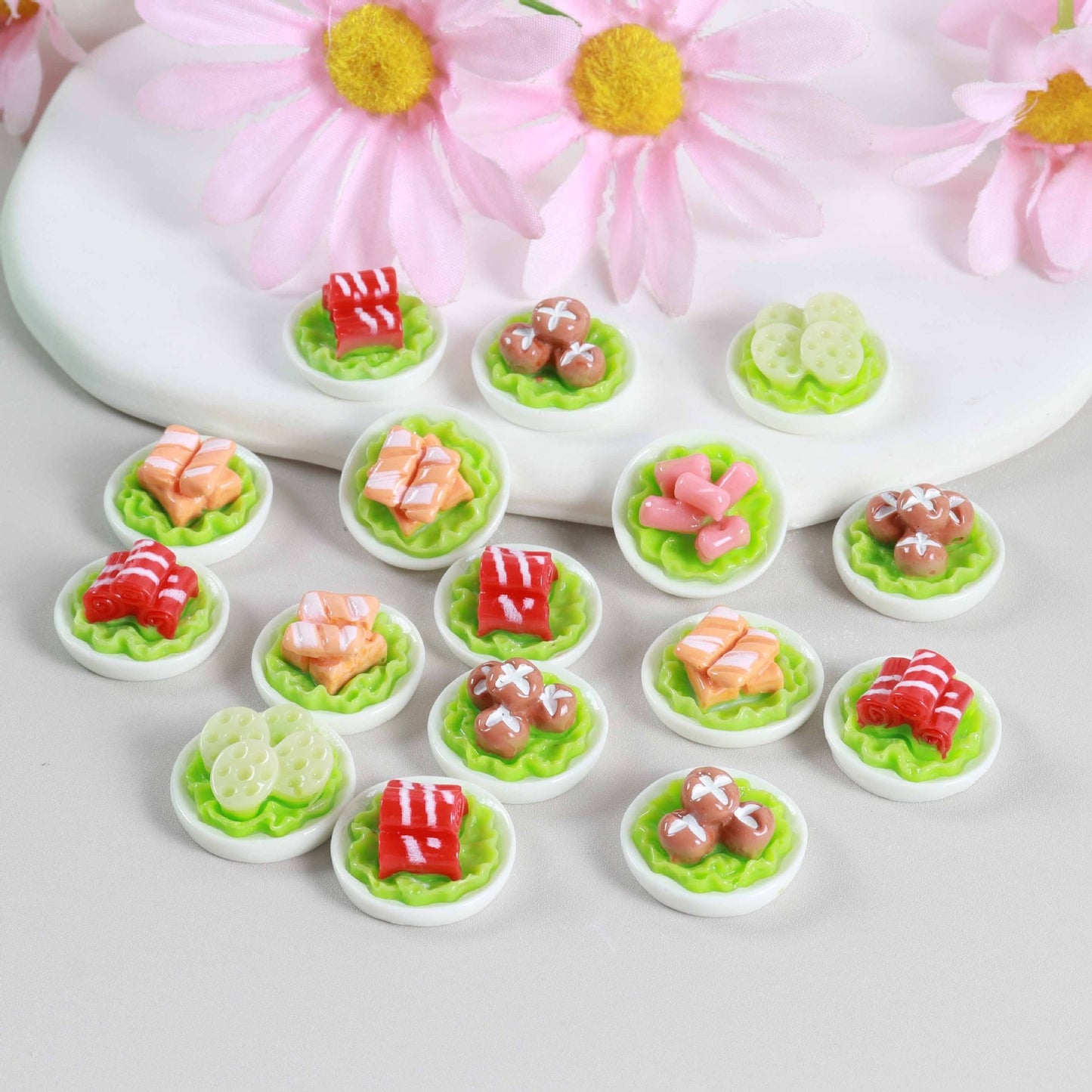 Handmade Material Hair Magnets Cream Glue Jewelry Accessories