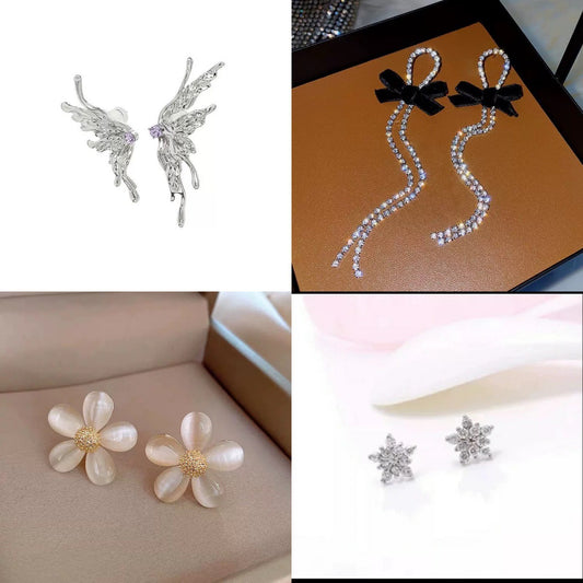 Comfortable Spring Fresh Small Everyday Joker Earrings