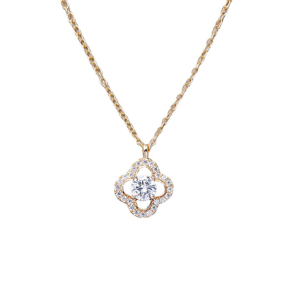Women's Clover Light Luxury Exquisite High-grade Retro Fashion Jewelry Set