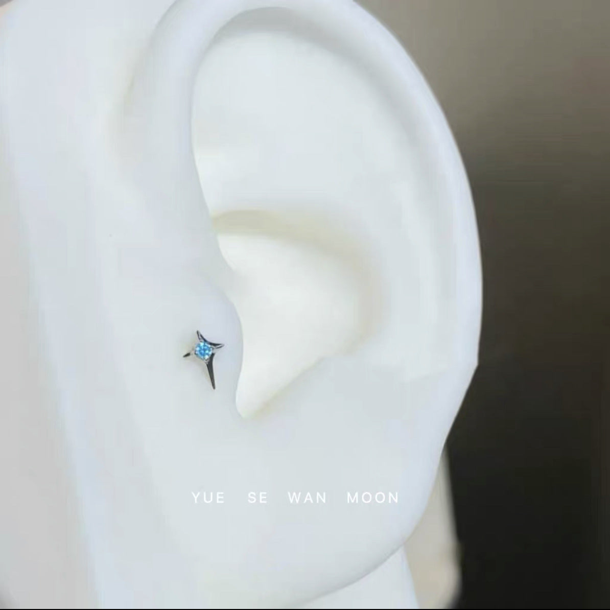Culture Cross Love Wings Bone Sweet Cool Stud Earrings