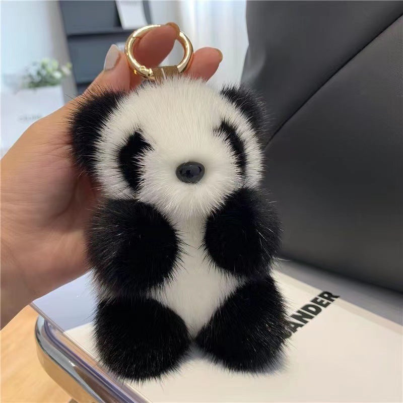 Plush Lesser Panda Bags Decoration Birthday Hanging Ornaments