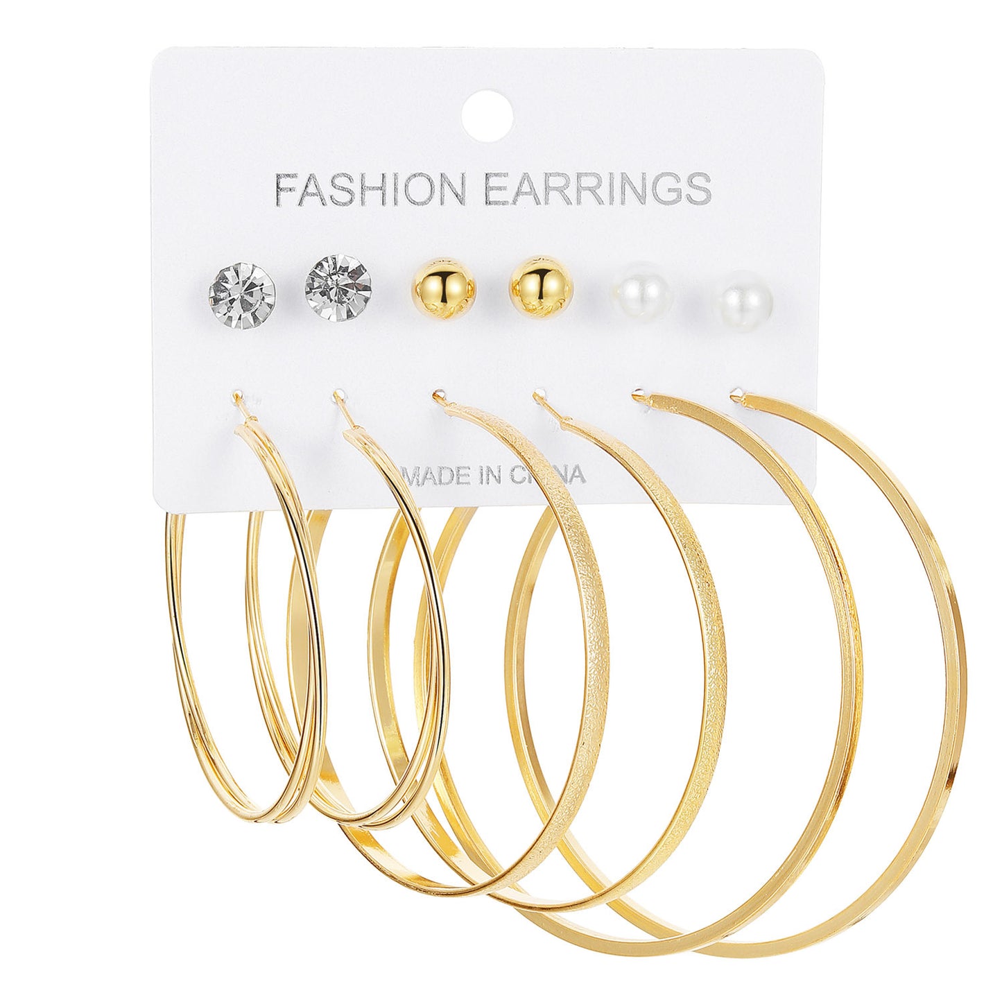Clearance Swing Vintage Pearl High-grade Ear Female Earrings