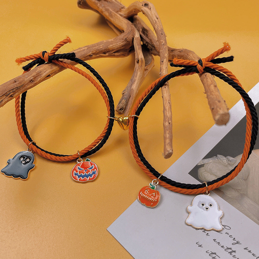 Ghost Love Magnetic Couple Suit Carrying Bracelets