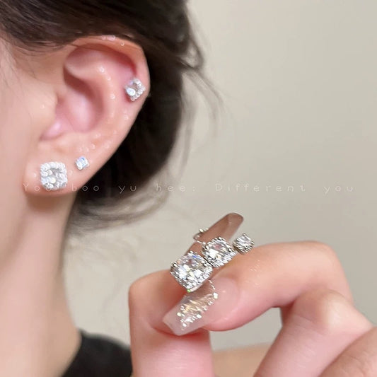 Women's Luxury High-grade Sterling Sier Needle Ear Rings