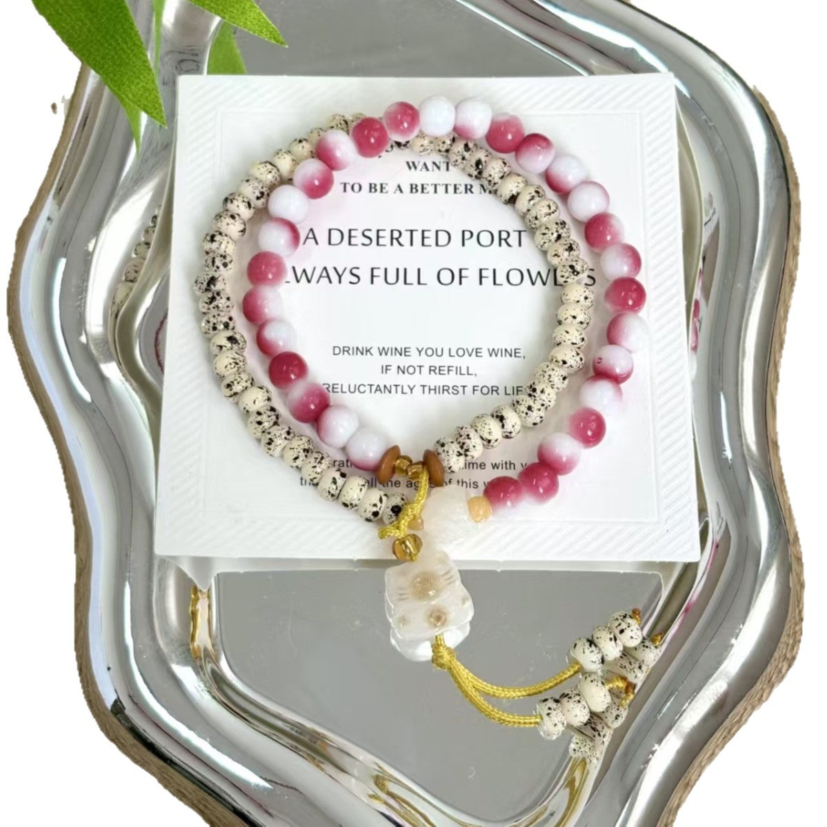 Chinese Style Lovely Lucky Life Cat's Paw High-grade Light Luxury Bracelet