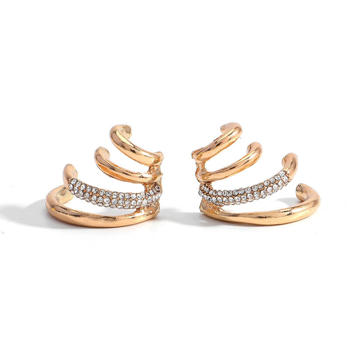 Women's Geometric Circle Diamond Cold Personalized Beautiful Fashion Rings