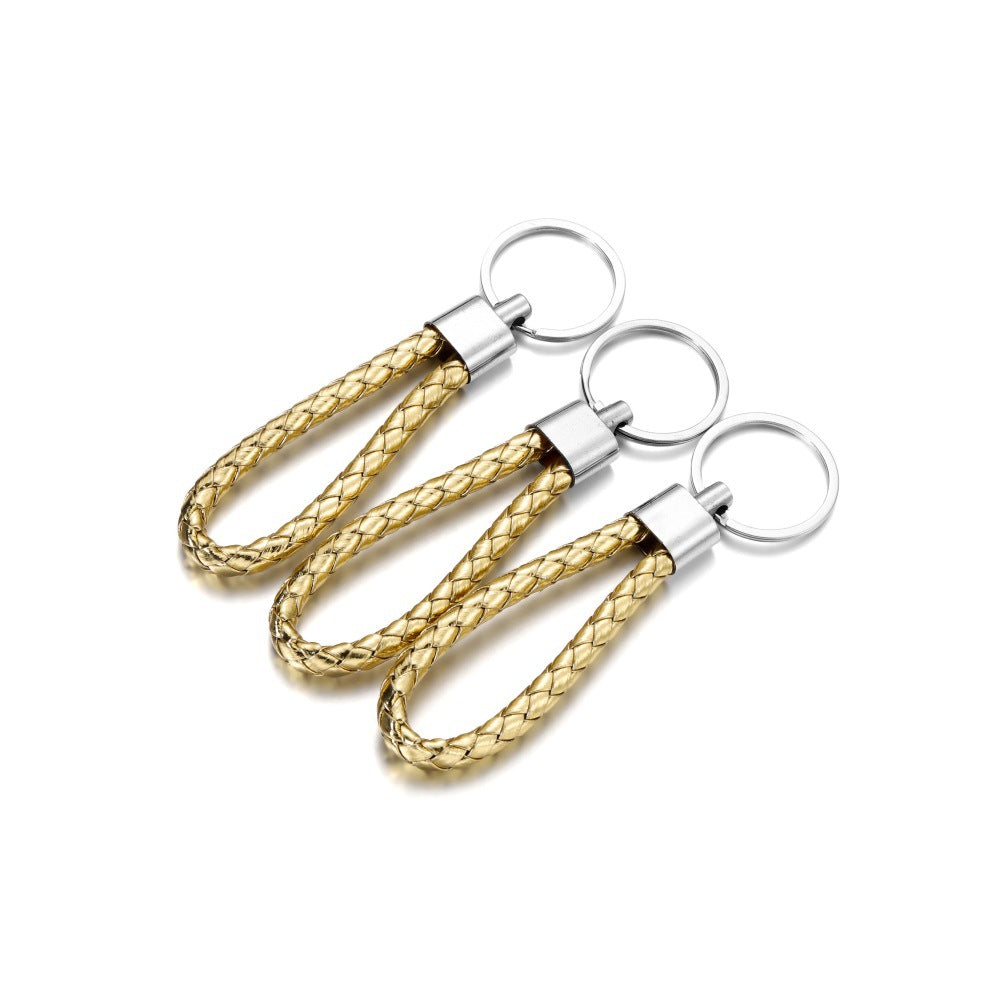 Color Creative Weaving Leather Rope Car Jewelry Accessories