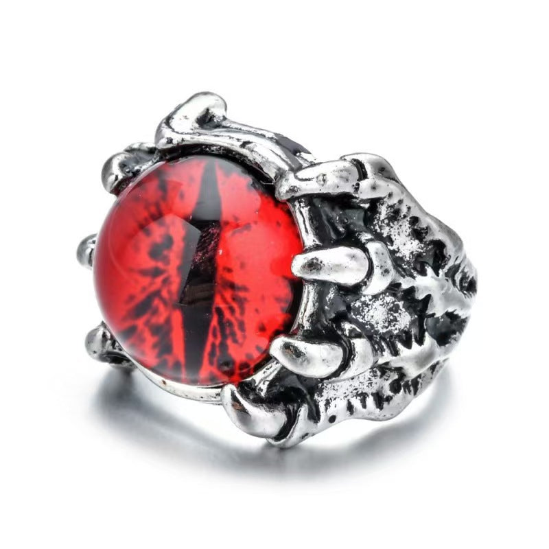 Evil Eye Demon Unisex Personality Punk Cool Fashion Ring