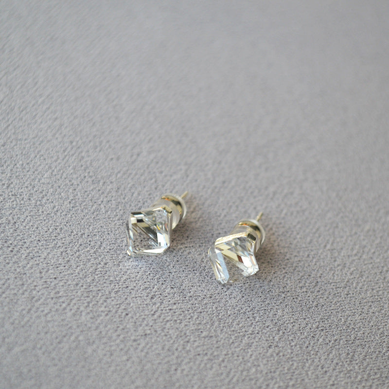 Square Crystal Shining Commuting Elegant Sier Rings