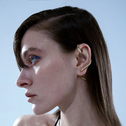 Women's & Men's Simulated Snakes Ear Hanging Fashion Personality Earrings