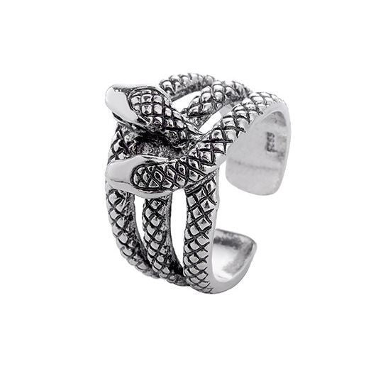 Women's & Men's Vintage Animal Spirit Snake Punk Exaggerated Personality Winding Rings