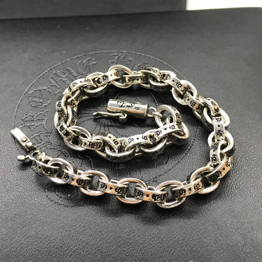 Women's & Men's Fashion Crook Vintage Sword Letter Dice Scout Bracelet