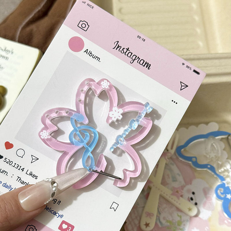 Acrylic Shaped Multifunctional Key Cartoon Shape Jewelry Accessories