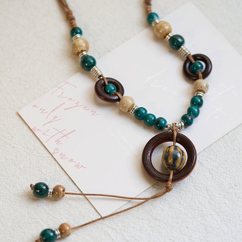 Butterfly Ornament National Style Artistic Chinese Necklaces