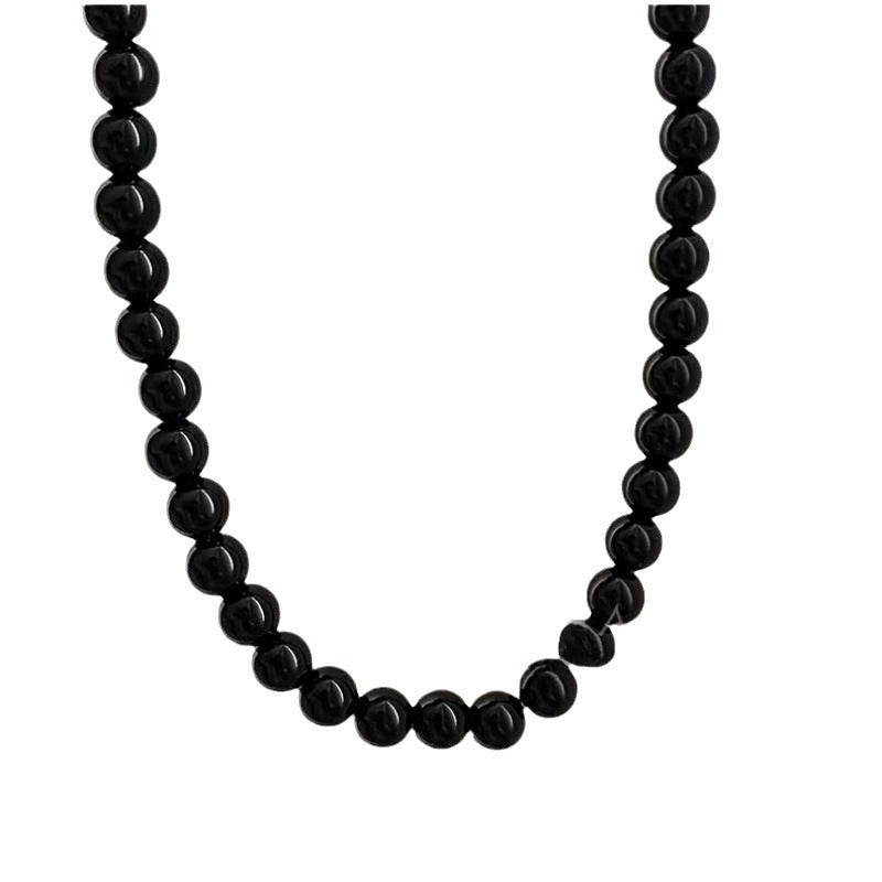 Black Beaded Female Niche Retro High-grade Necklaces