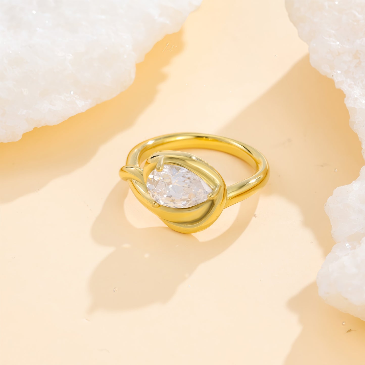 Titanium Steel Female Light Luxury High-grade Sense Does Not Fade Ring
