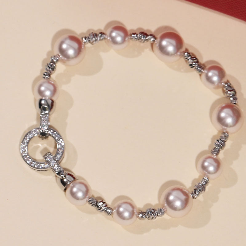 Women's French Style Pearl For Fashionable Temperamental Simple High-grade Retro Necklace