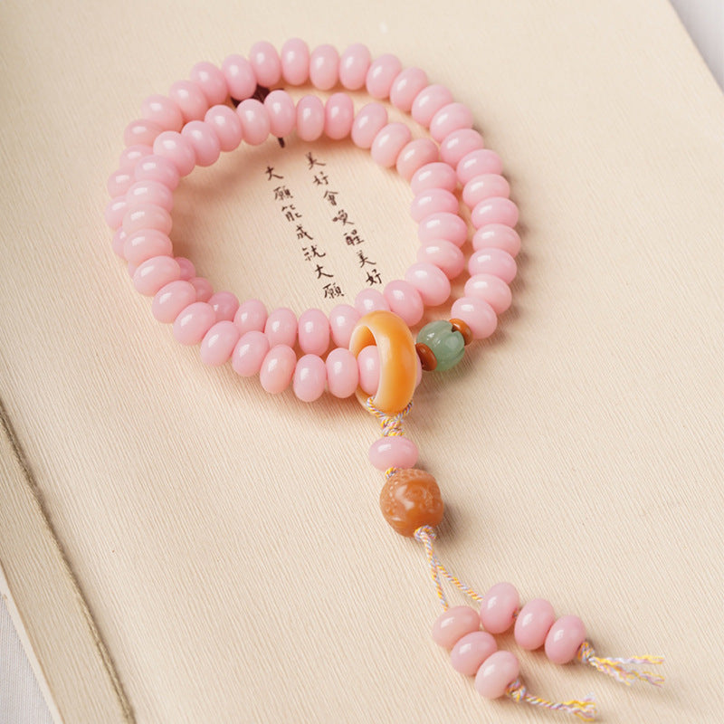 Women's Root Double Circle Crafts Seed High Oil Density Buddha Beads Bracelets