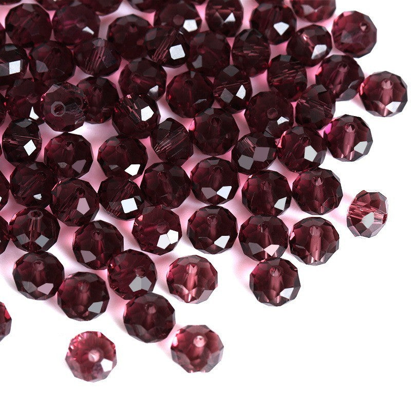 Electroplating Aurora Magic Color Glass Crystal Beads Scattered Jewelry Accessories