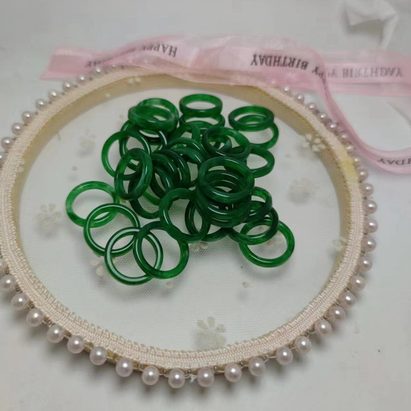 Female Single Material Sticky Accessory International Trade City Ring