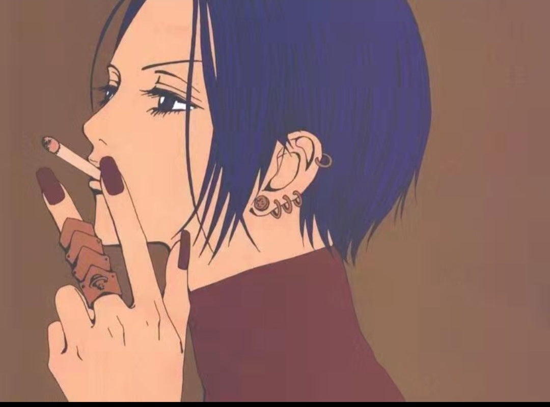 Anime Vivian Mika Nakashima Punk Saturn Armor Rings