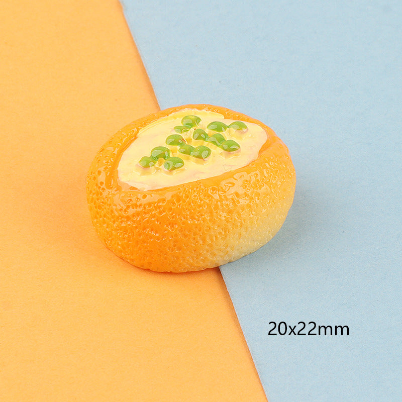 Children's Simulation Candy Toy Cream Bread Cake Glue Jewelry Accessories