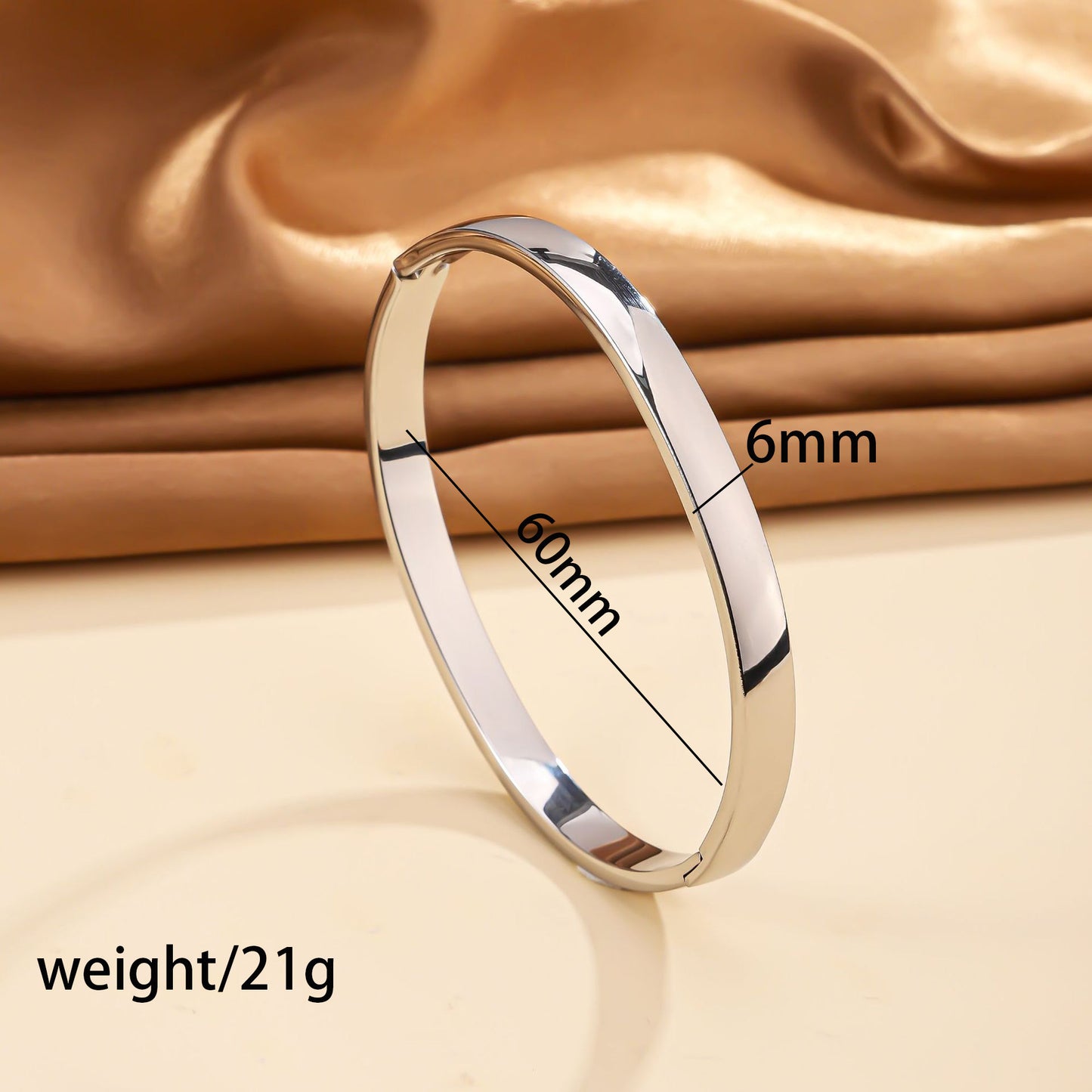 Titanium Steel Stainless Real Gold Furnace Bracelets