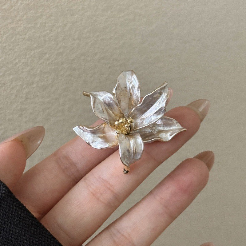 Open Adjustable Female High Sense Square Inlaid Ring