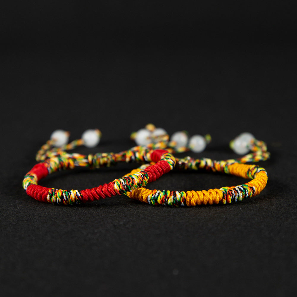 Boat Festival Colorful Rope Red Hand-woven Bracelets