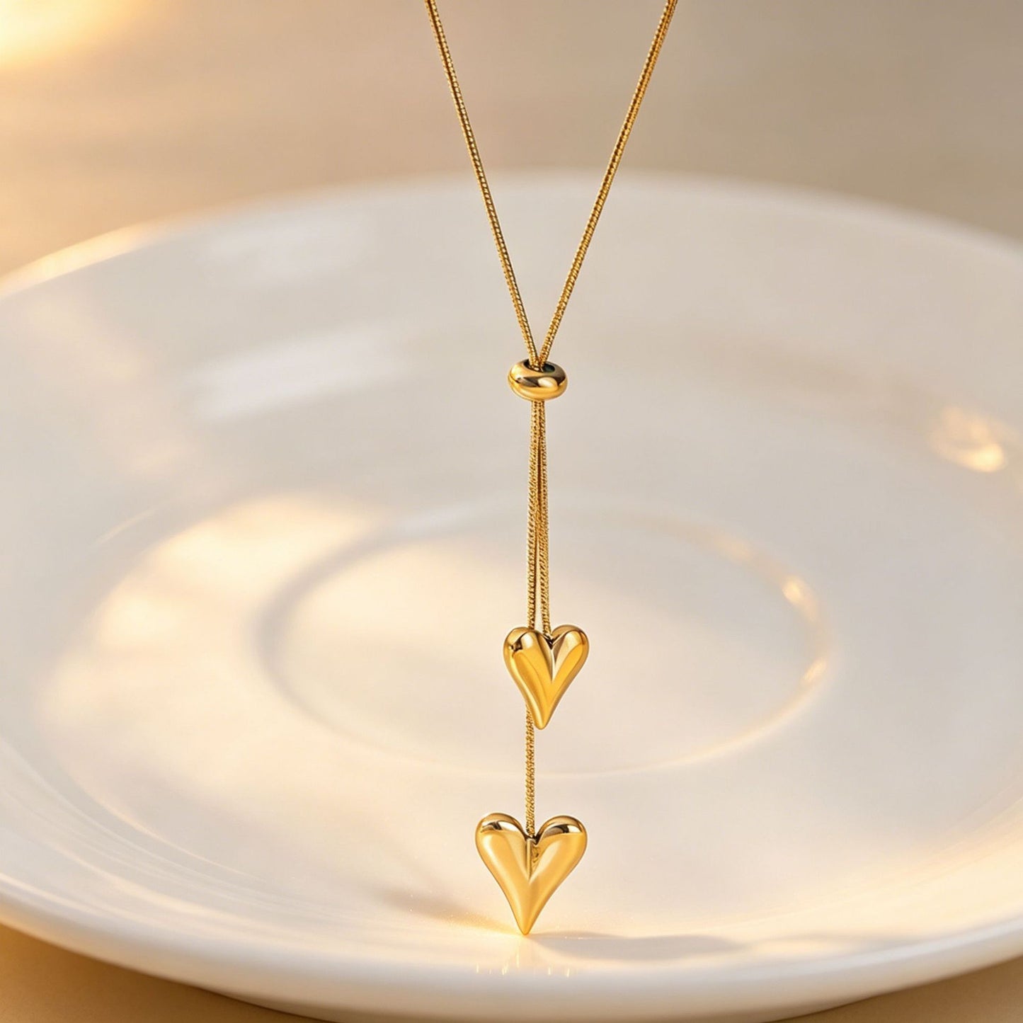 Drawable Heart Personalized Sweet Stainless Steel Necklace