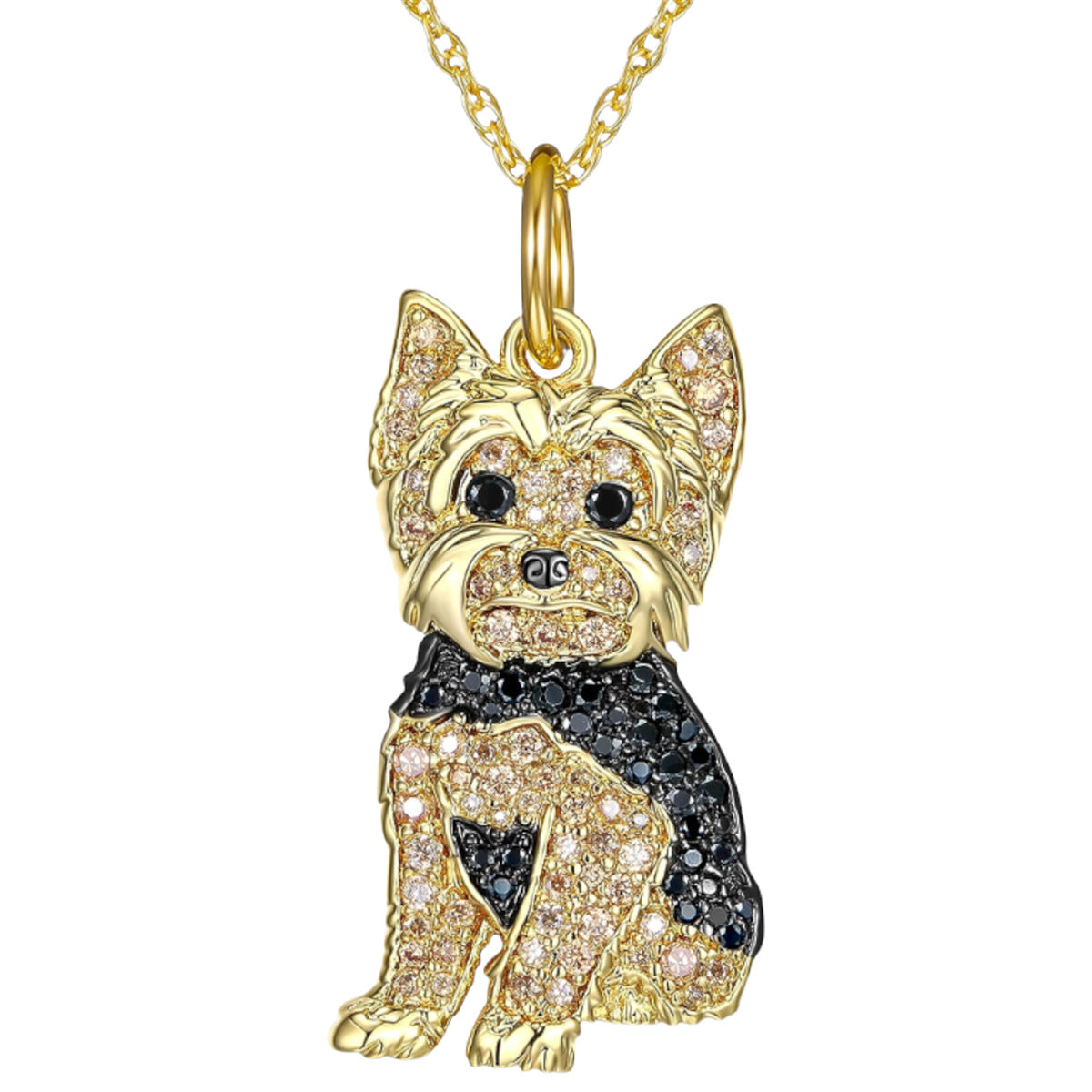 Yorkshire Dog Exquisite Zinc Alloy Die Casting Pendants