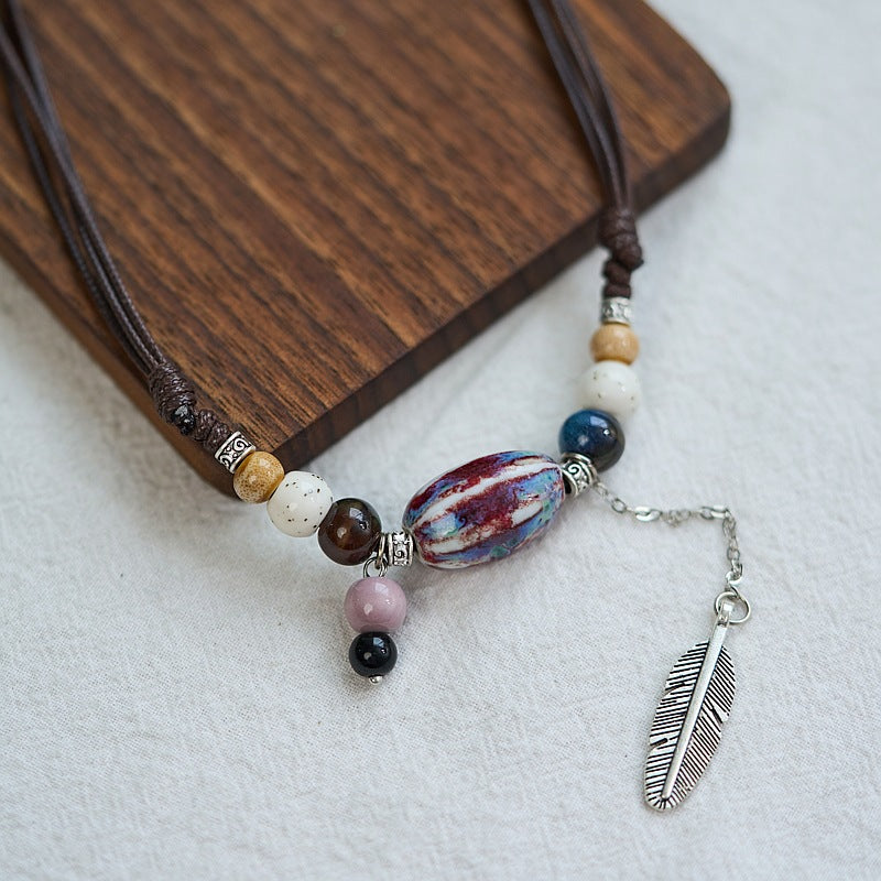 Butterfly Artsy National Style Artistic Chinese Necklaces