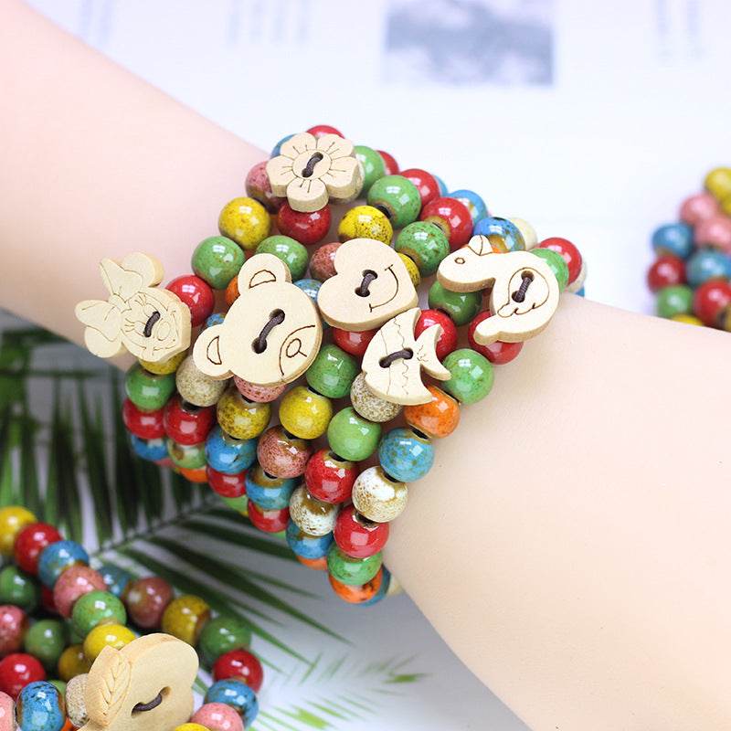 Ornament Ceramic Chinese Beaded Female Niche Bracelets