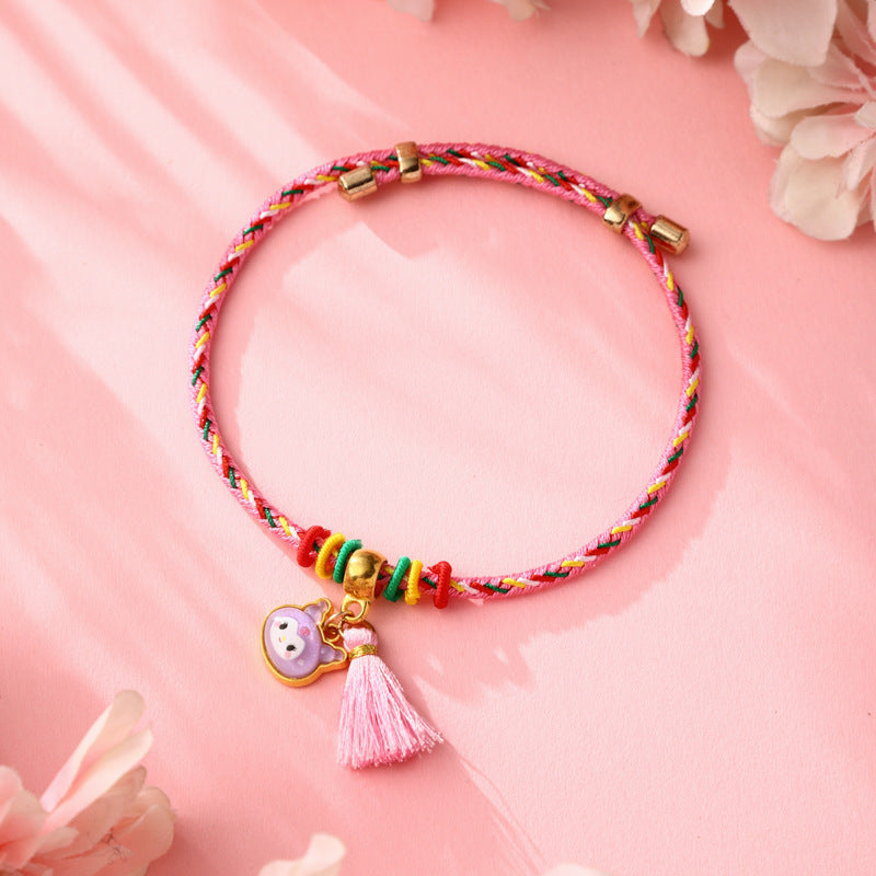 Children's Hundred Dragon Boat Festival Colorful Braided Rope Batches Of Goods Bracelets