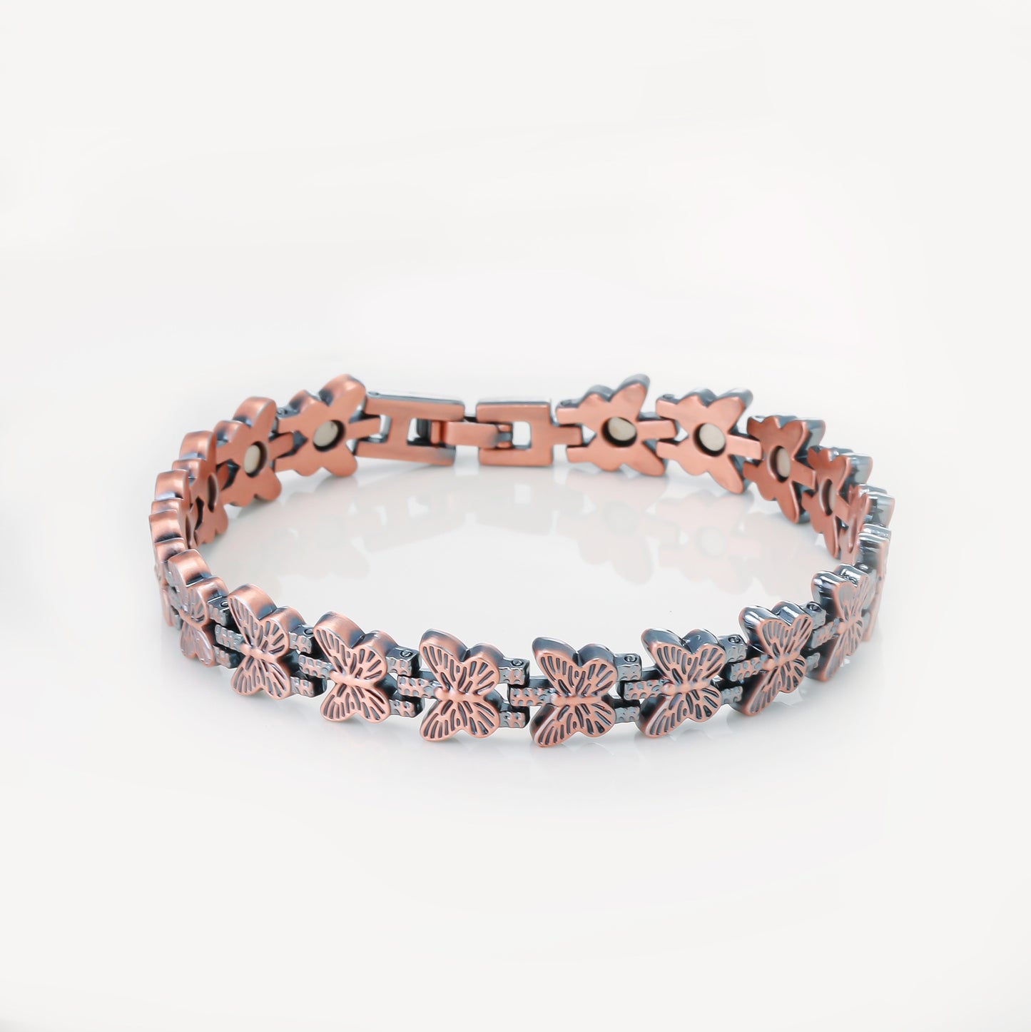 Women's Bronze Magnet Fashion Retro Detachable Couple Bracelets