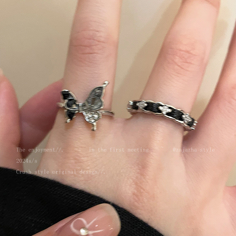 Fashion Cool Niche Senior Index Finger Rings