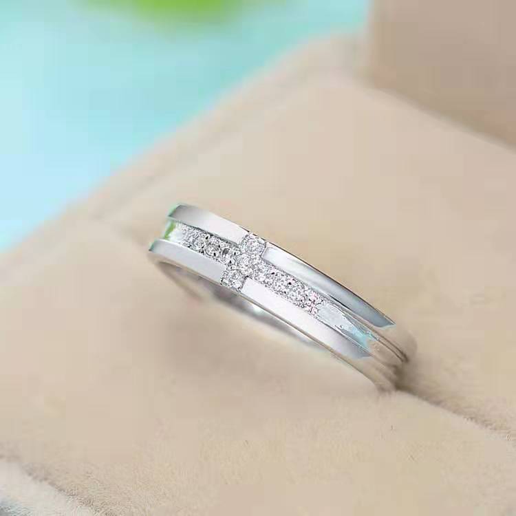 Women's & Men's Couple Fashion Long-distance Love Memorial Creative Rings