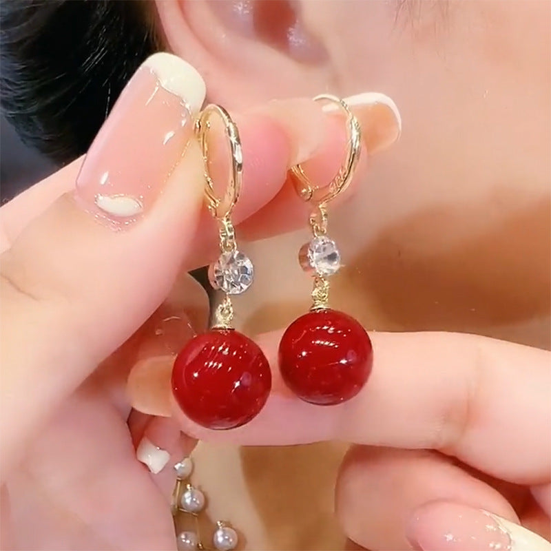 Simple High Sense Temperamental Minority Cat's Earrings