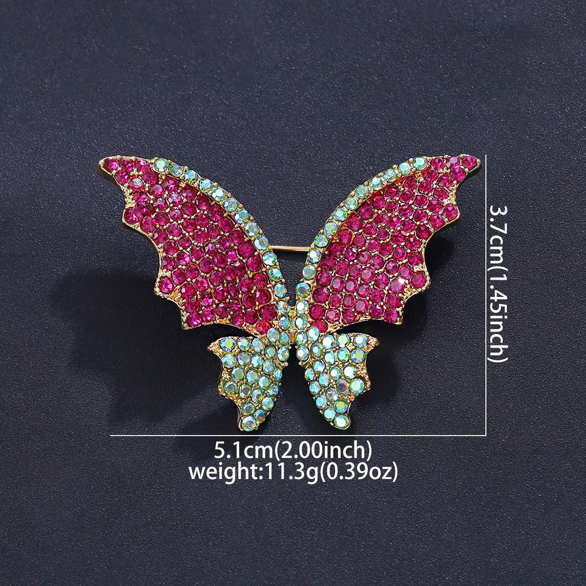 Women's & Men's Elegant Brooch Alloy Rhinestone Niche Design Business Corsage Brooches