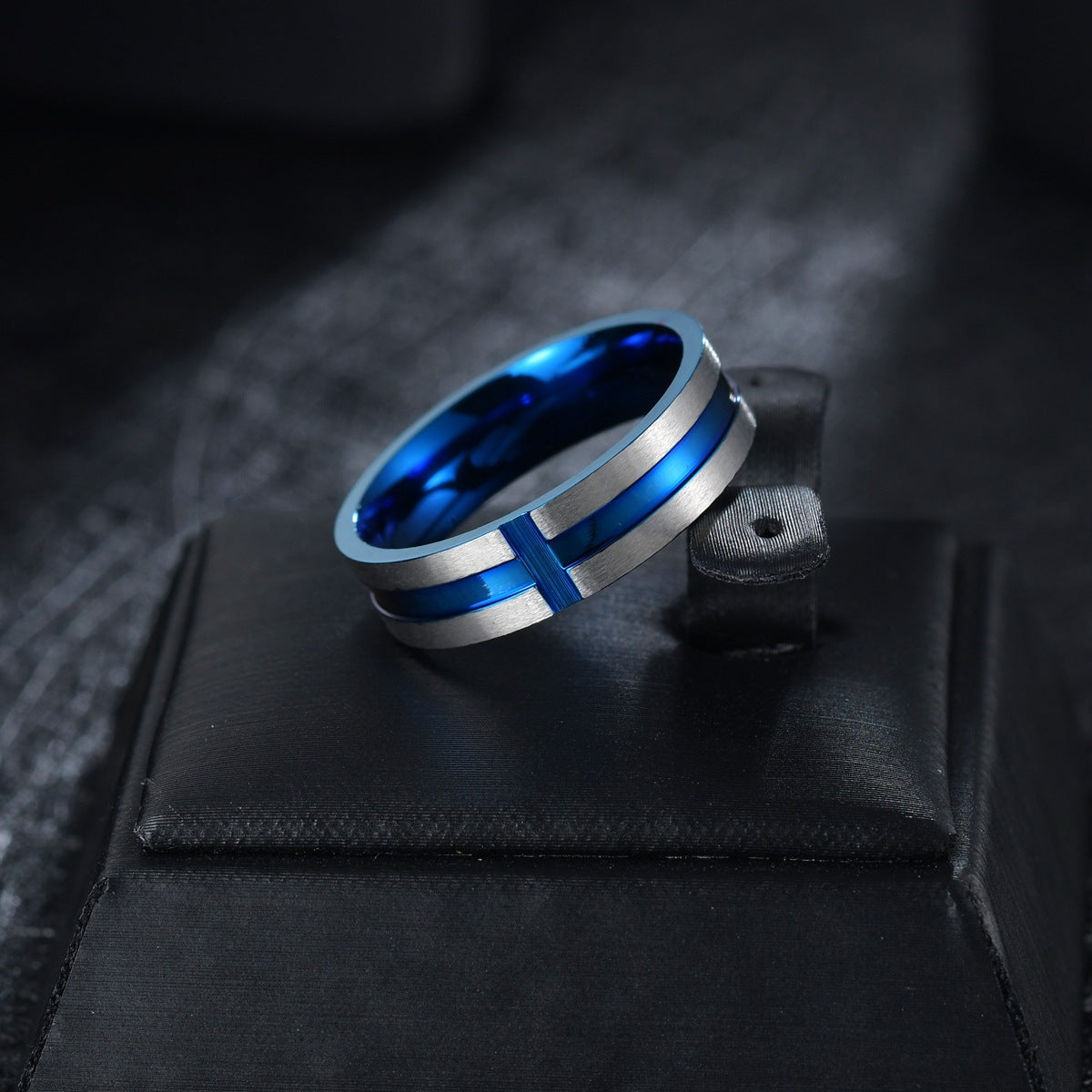 Men's Fashion Ornament Cross Small Jewelry Stainless Rings