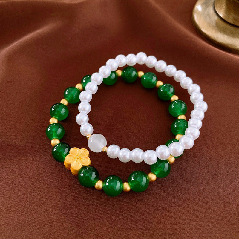 Women's Beaded Ethnic Style Light Luxury High Sense Bracelet