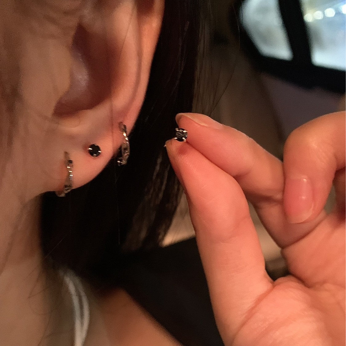 Women's Small Delicate Trendy Niche Design High-grade Sweet Stud Earrings