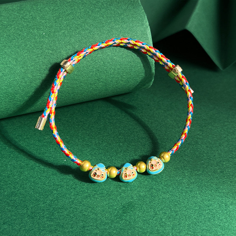 Dragon Boat Festival Colorful Rope Holiday Gift Female Wrist String Bracelet
