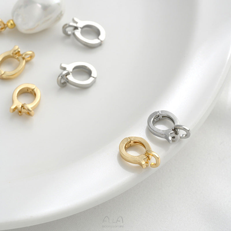 Retention Gilded Thick Gold-plated Universal Buckle Jewelry Accessories