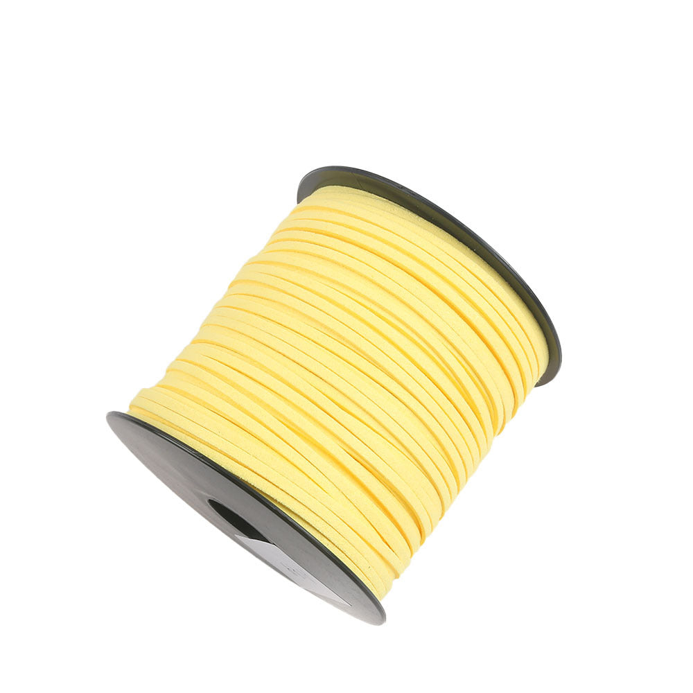 Cord Deerskin Veet Braided Rope Gift Jewelry Accessories